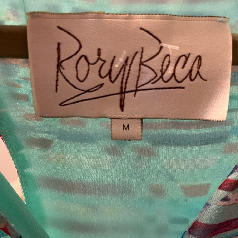 Blue Patterned Rory Beca Dress - Picture 4 of 4